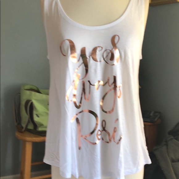 NWT Adorable Yes Way Rose tank. Multiple Sizes. - Picture 2 of 5